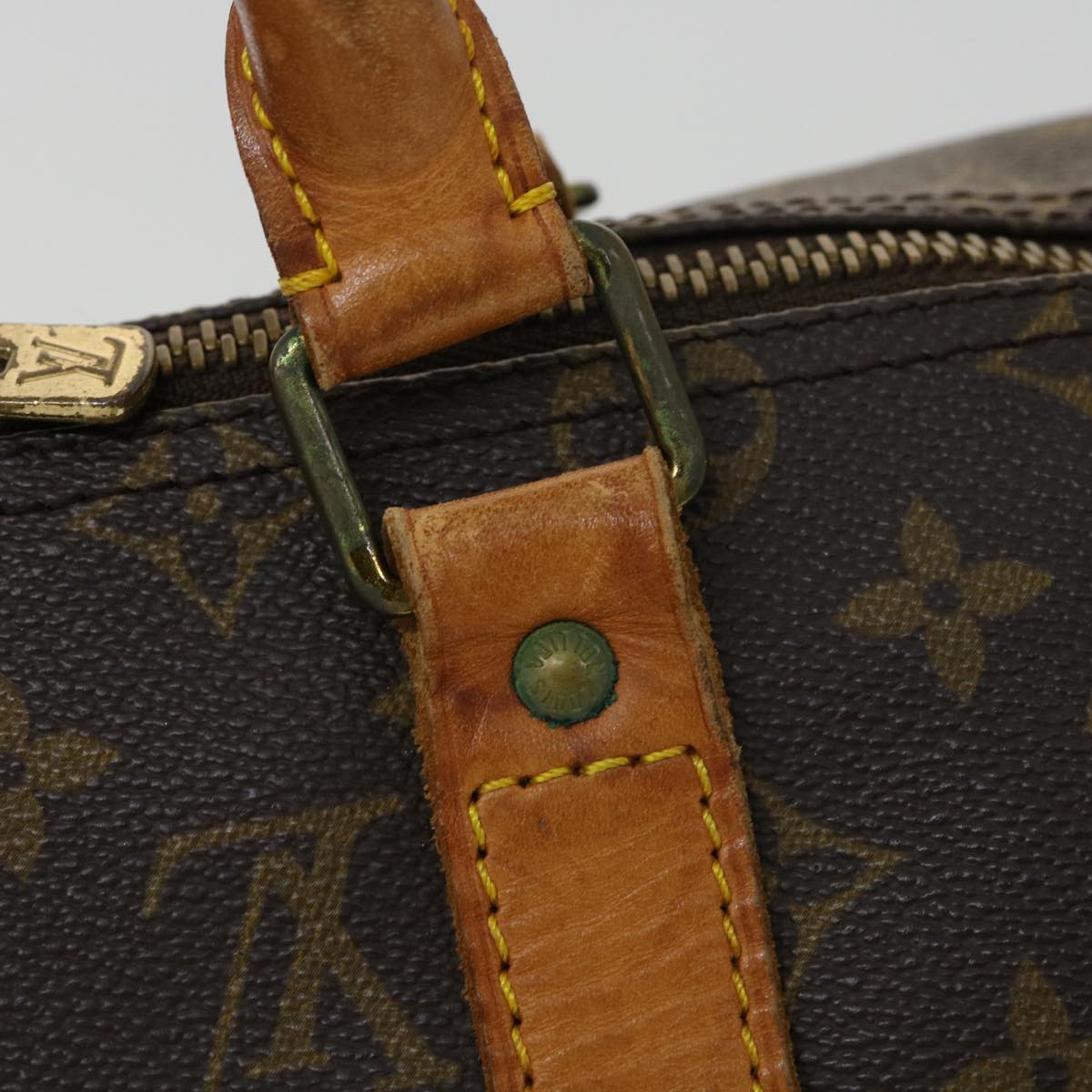 LOUIS VUITTON Monogram Keepall 50 Boston Bag M41426 LV hs1298