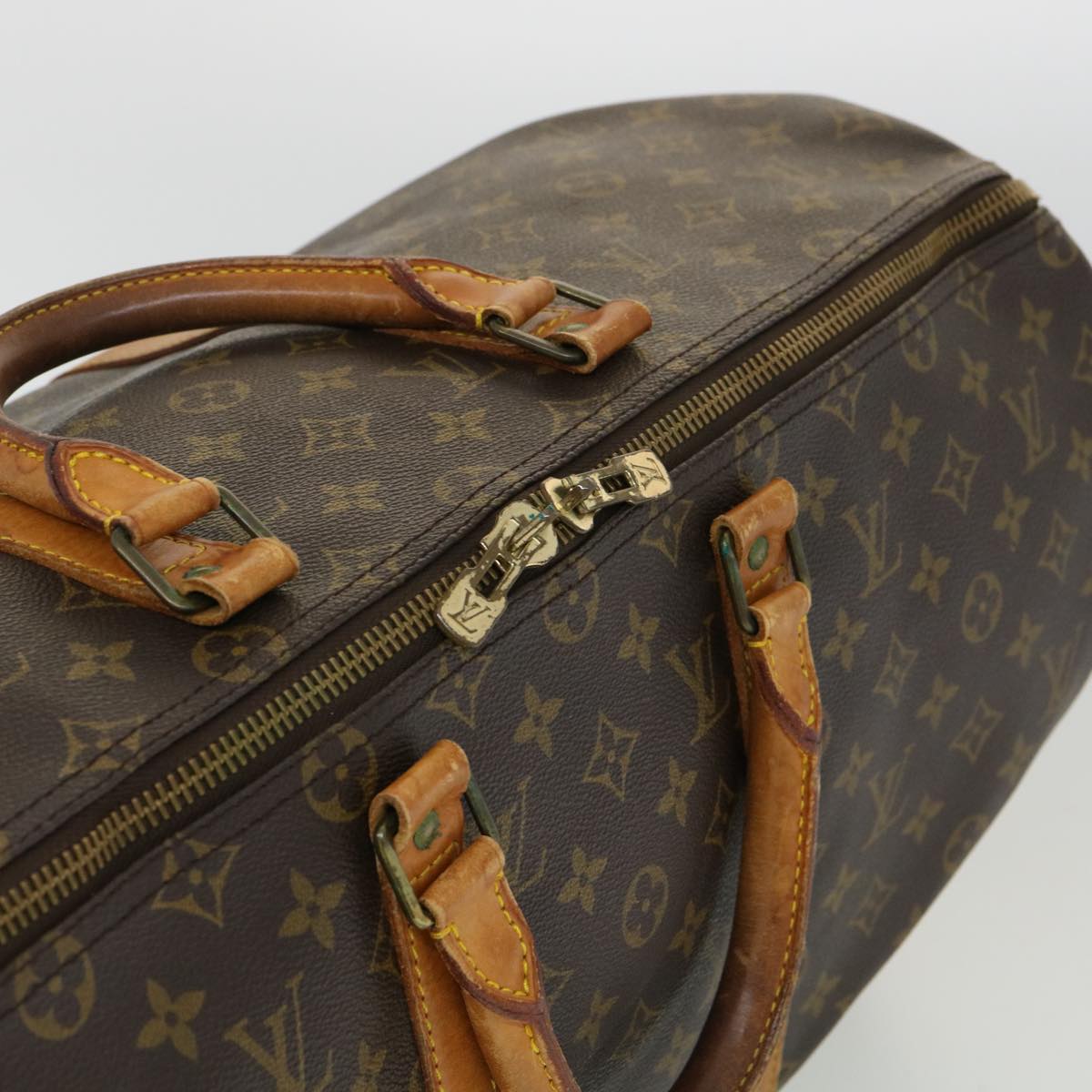LOUIS VUITTON Monogram Keepall 50 Boston Bag M41426 LV hs1298