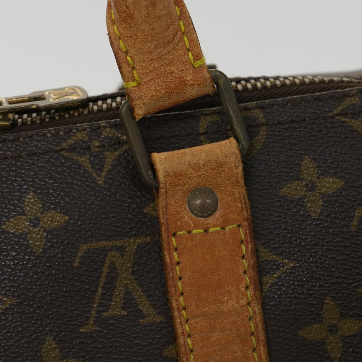 LOUIS VUITTON Monogram Keepall 50 Boston Bag M41426 LV hs1302