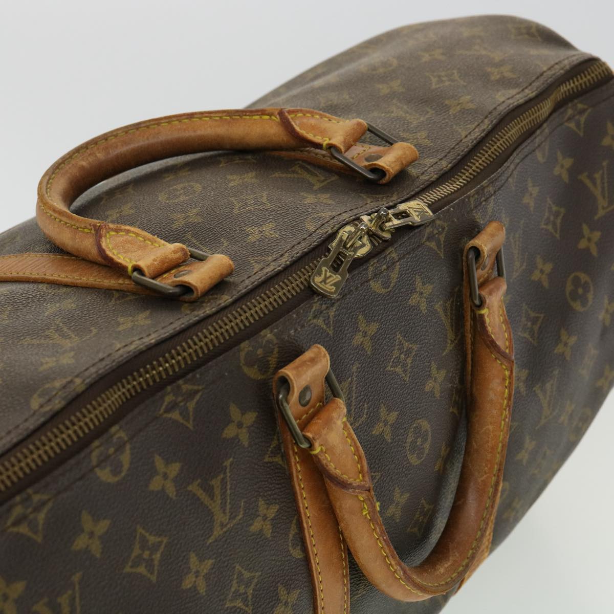 LOUIS VUITTON Monogram Keepall 50 Boston Bag M41426 LV hs1302