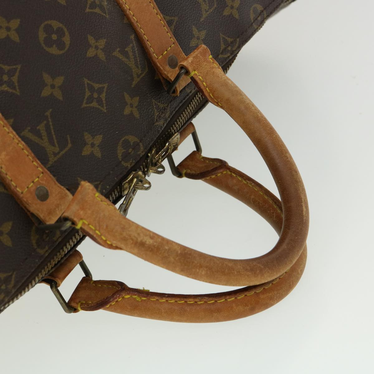 LOUIS VUITTON Monogram Keepall 50 Boston Bag M41426 LV hs1302