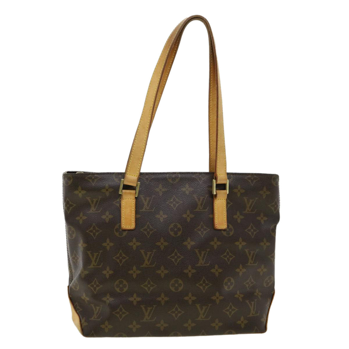 LOUIS VUITTON Monogram Cabas Piano Tote Bag M51148 LV hs1316
