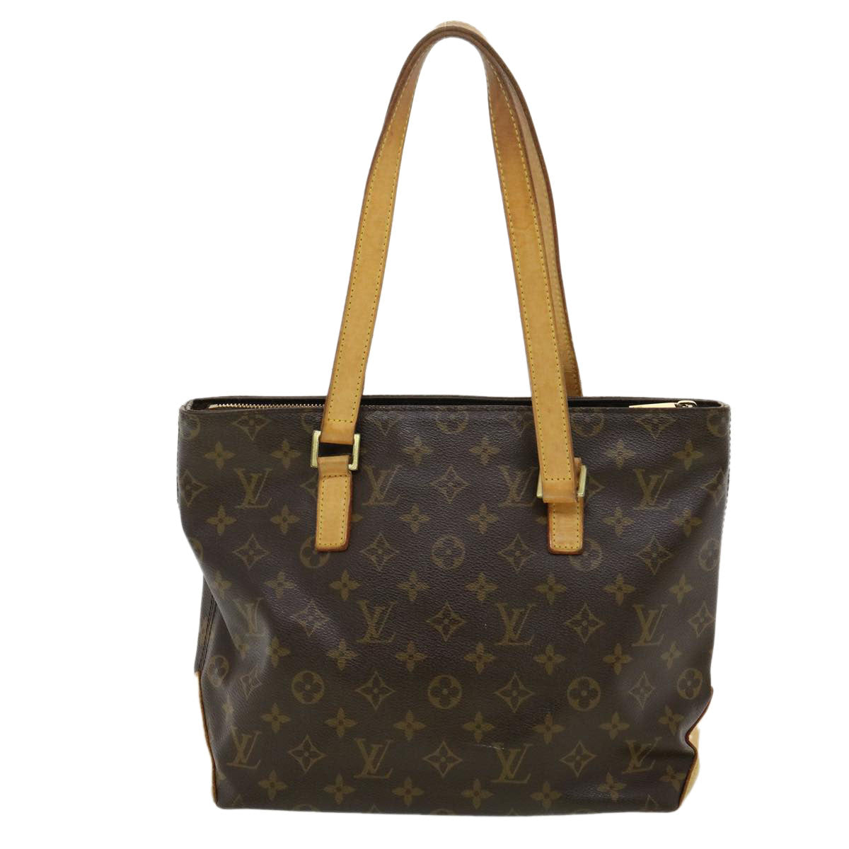LOUIS VUITTON Monogram Cabas Piano Tote Bag M51148 LV hs1316