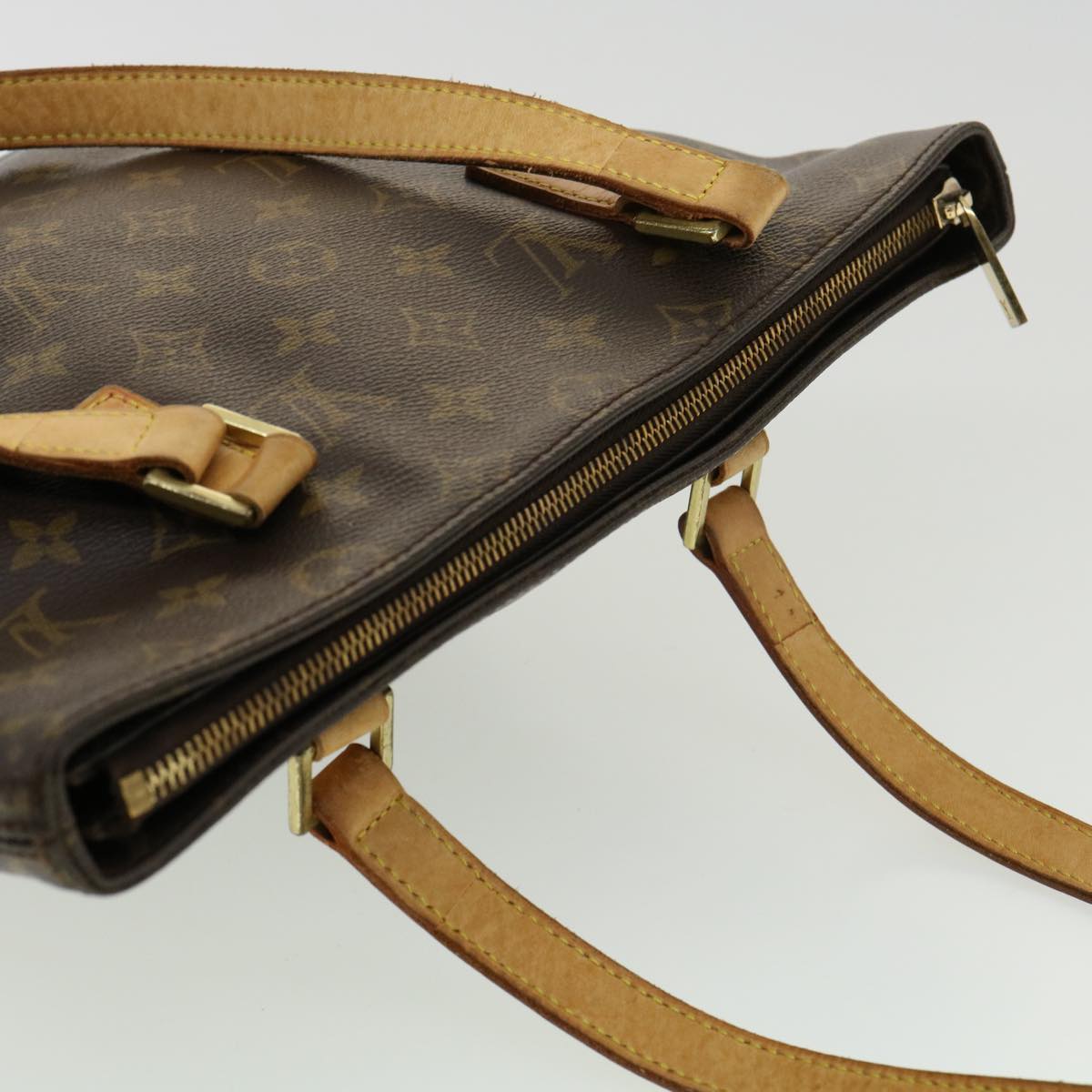 LOUIS VUITTON Monogram Cabas Piano Tote Bag M51148 LV hs1316