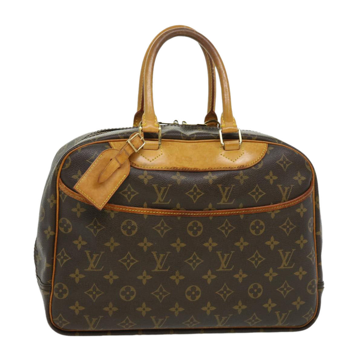 LOUIS VUITTON Monogram Deauville Hand Bag M47270 LV hs1317