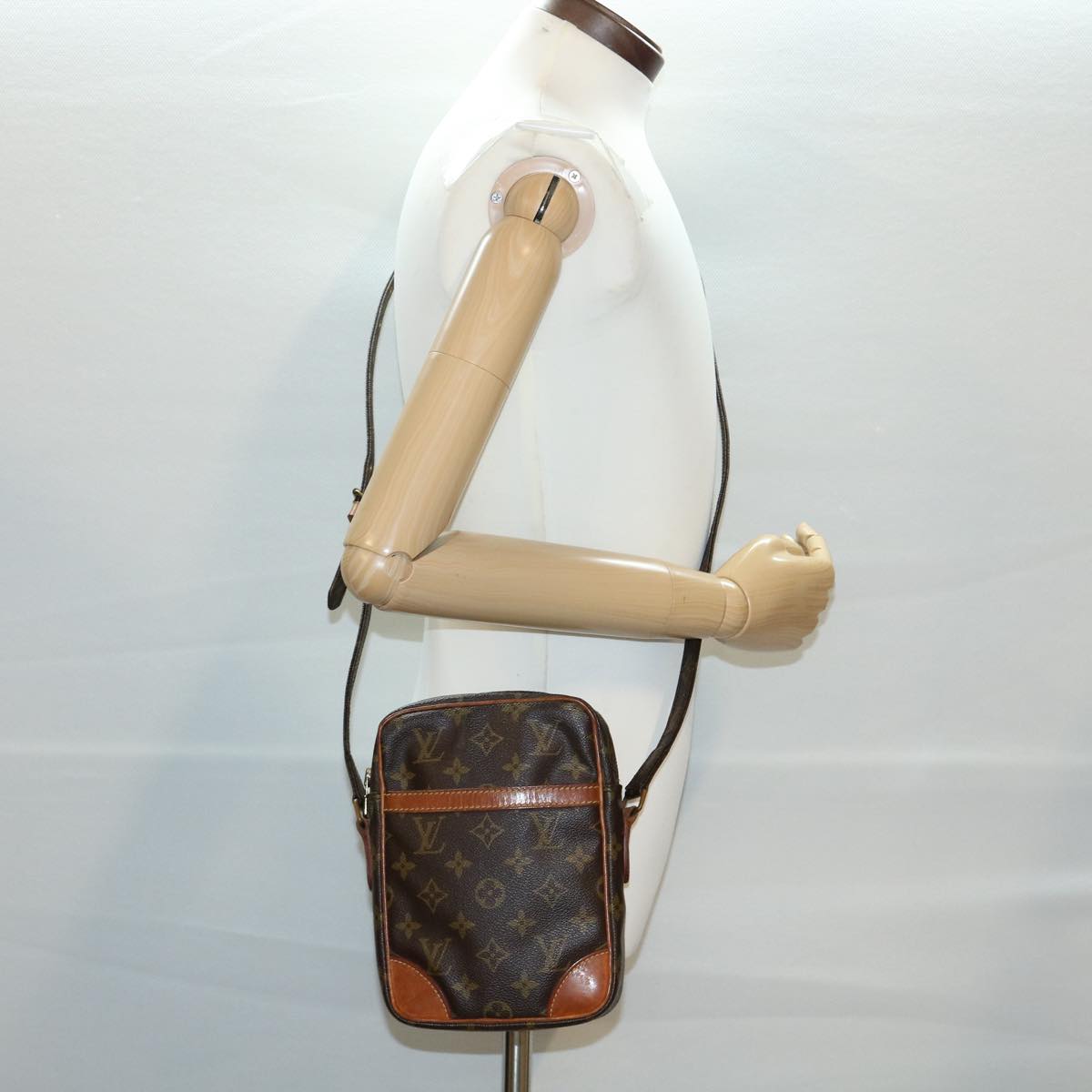 LOUIS VUITTON Monogram Danube Shoulder Bag M45266 LV hs1332