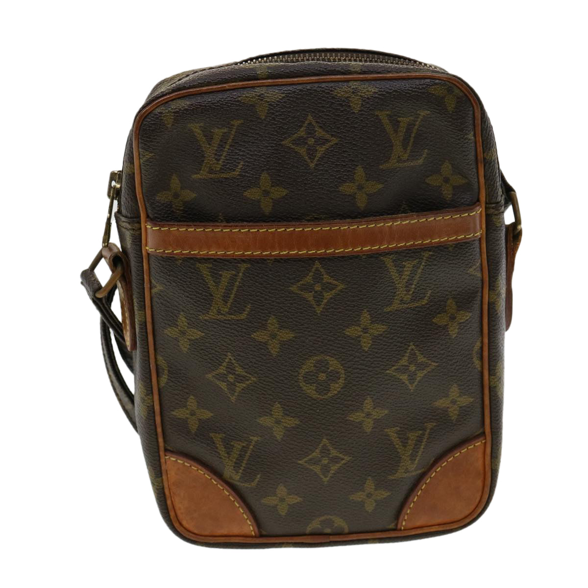 LOUIS VUITTON Monogram Danube Shoulder Bag M45266 LV hs1332