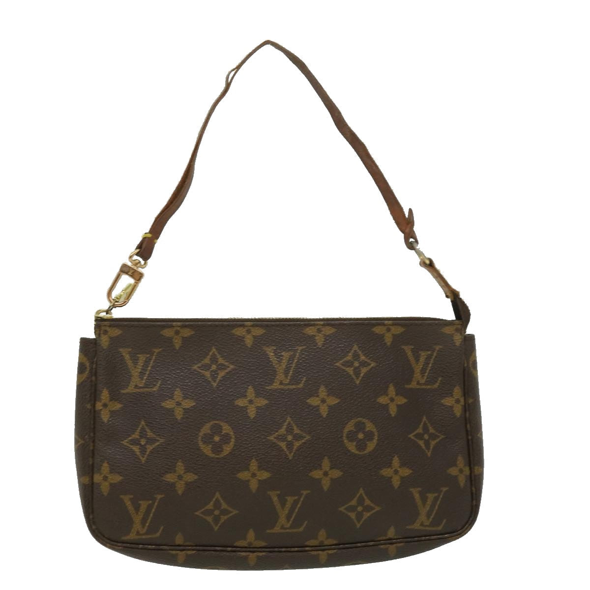 LOUIS VUITTON Monogram Pochette Accessoires Pouch M51980 LV hs1336