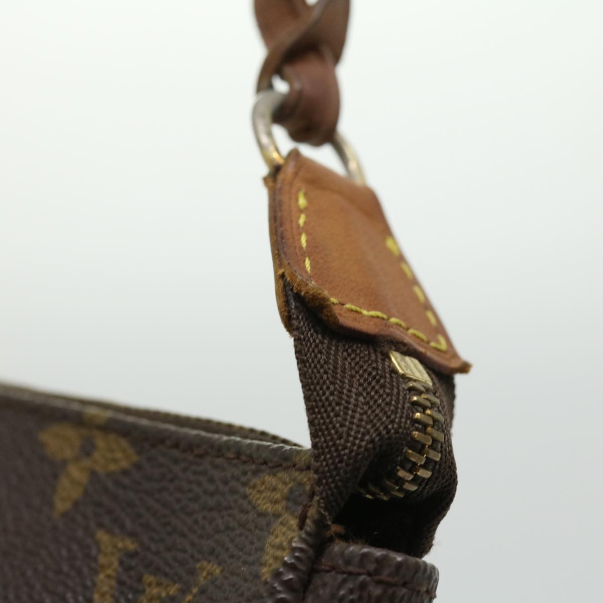 LOUIS VUITTON Monogram Pochette Accessoires Pouch M51980 LV hs1336
