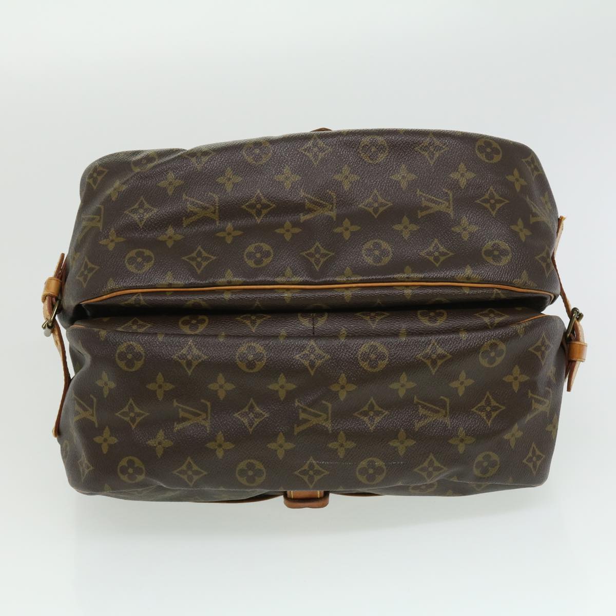 LOUIS VUITTON Monogram Saumur 35 Shoulder Bag M42254 LV hs1346