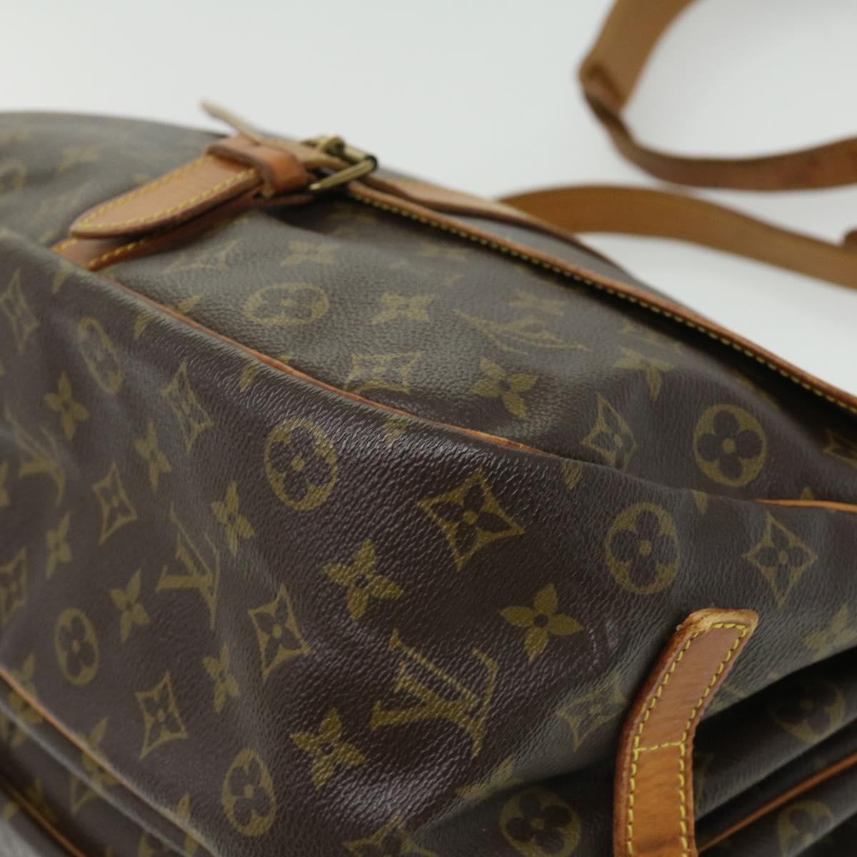 LOUIS VUITTON Monogram Saumur 35 Shoulder Bag M42254 LV hs1346