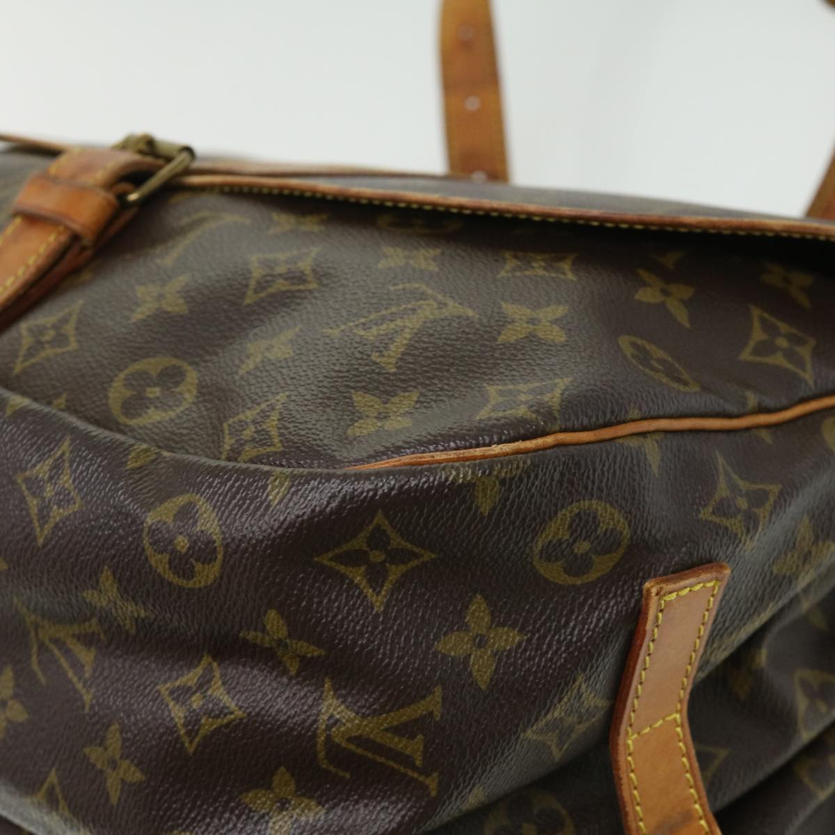 LOUIS VUITTON Monogram Saumur 35 Shoulder Bag M42254 LV hs1346