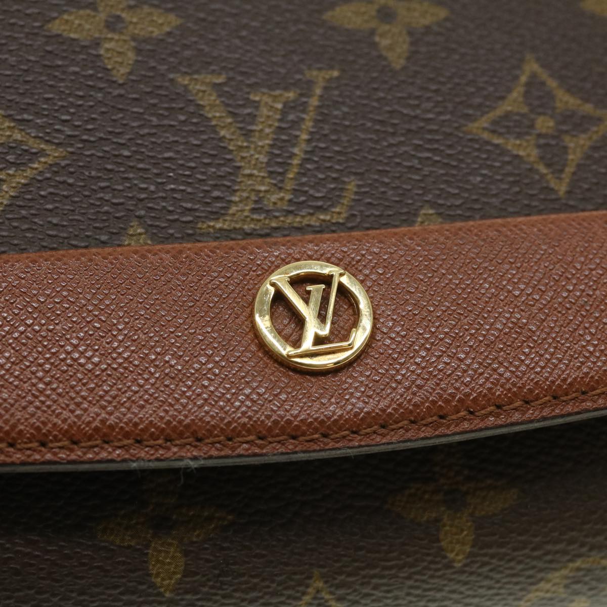 LOUIS VUITTON Monogram Bordeaux PM Clutch Bag M51797 LV hs1352