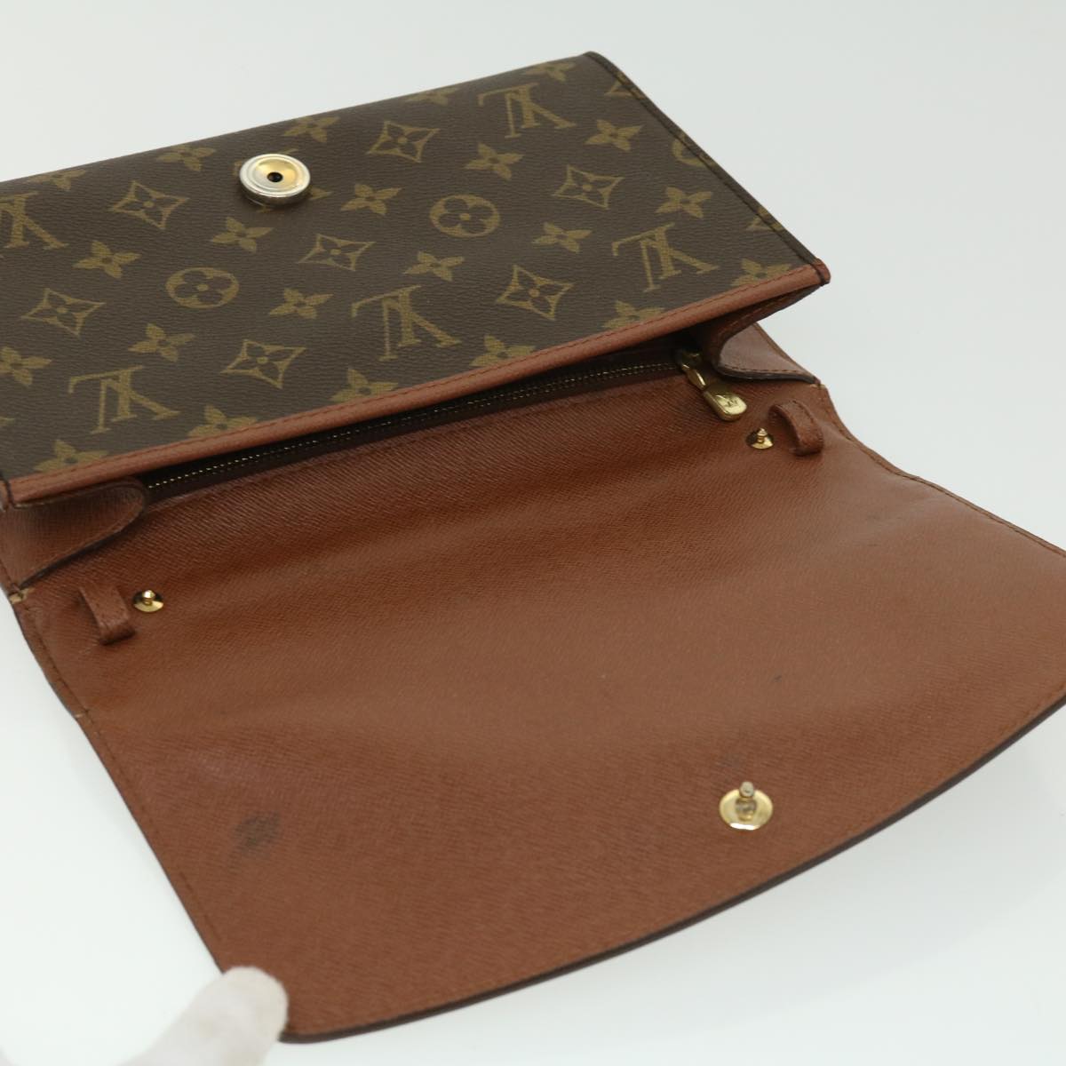 LOUIS VUITTON Monogram Bordeaux PM Clutch Bag M51797 LV hs1352