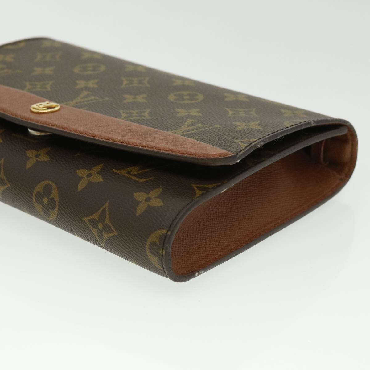 LOUIS VUITTON Monogram Bordeaux PM Clutch Bag M51797 LV hs1352