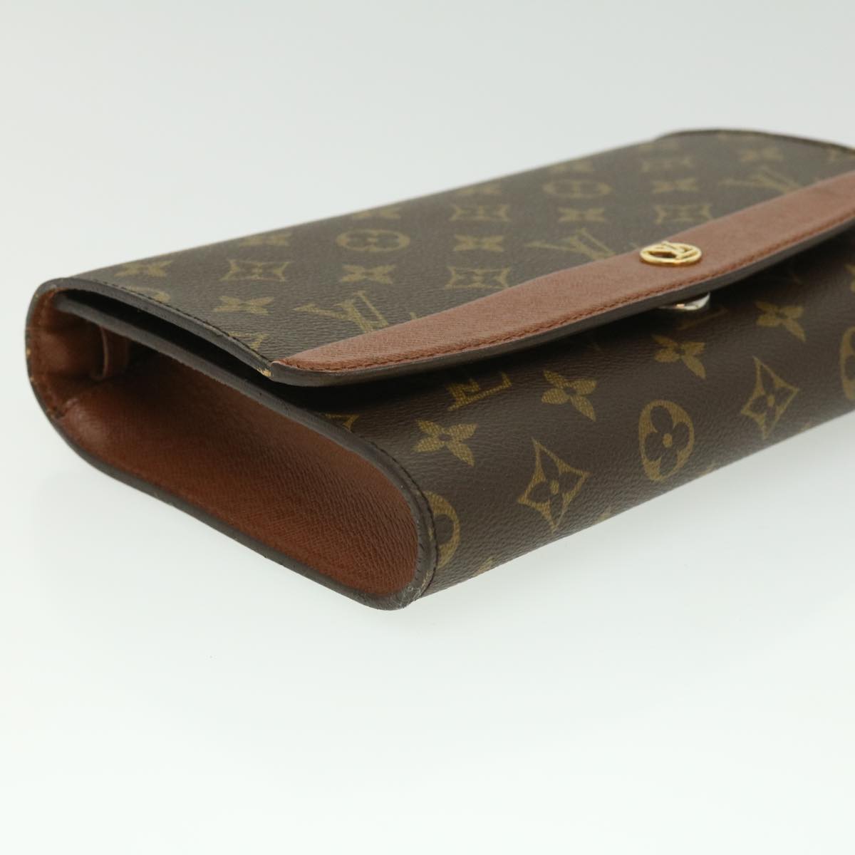 LOUIS VUITTON Monogram Bordeaux PM Clutch Bag M51797 LV hs1352