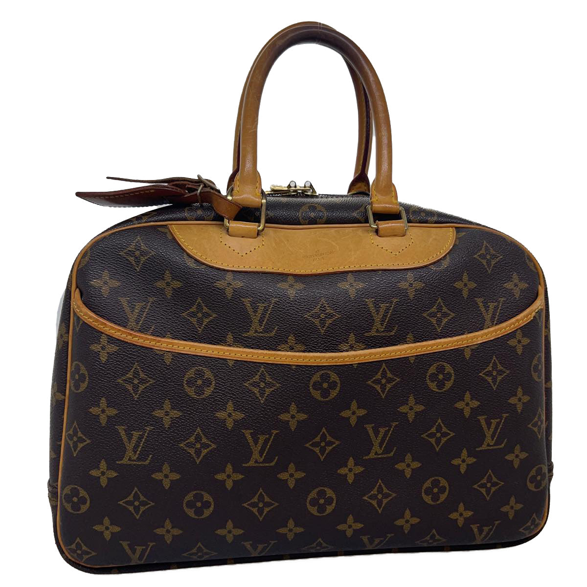 LOUIS VUITTON Monogram Deauville Hand Bag M47270 LV hs1409