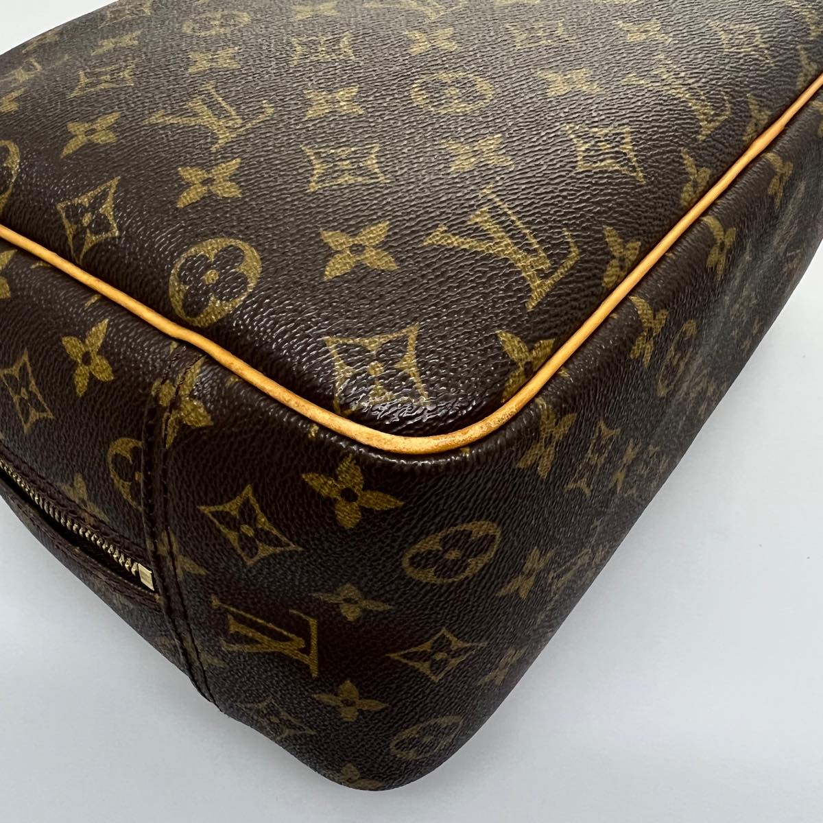 LOUIS VUITTON Monogram Deauville Hand Bag M47270 LV hs1409