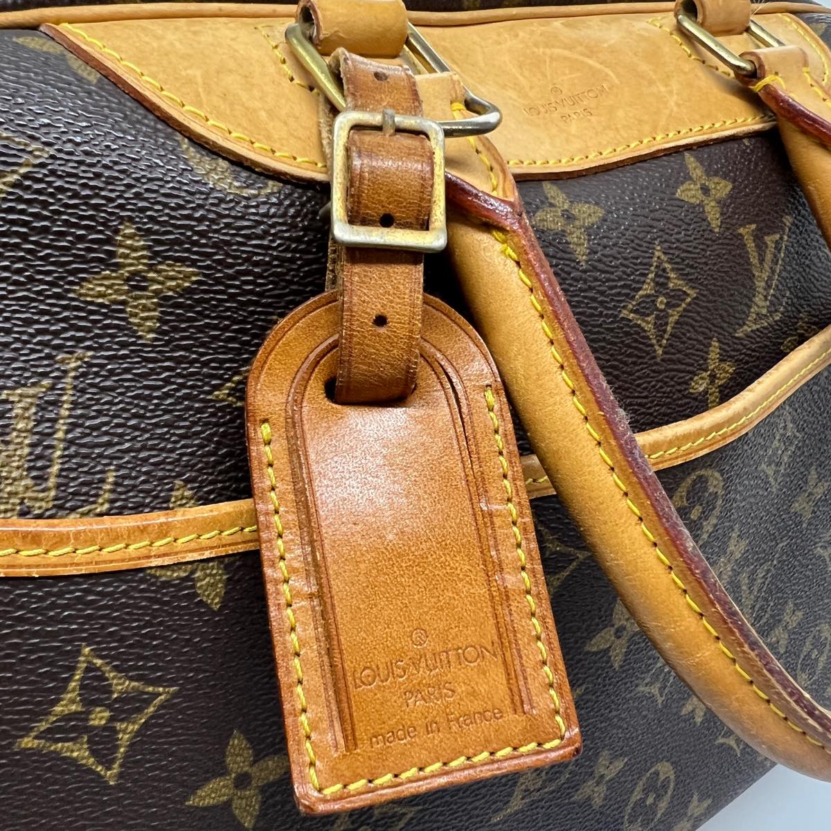 LOUIS VUITTON Monogram Deauville Hand Bag M47270 LV hs1409