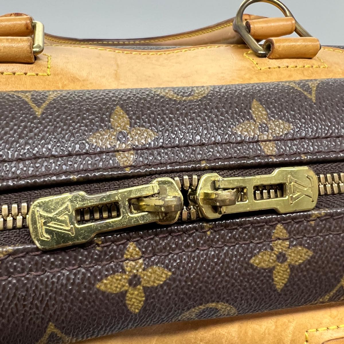LOUIS VUITTON Monogram Deauville Hand Bag M47270 LV hs1409