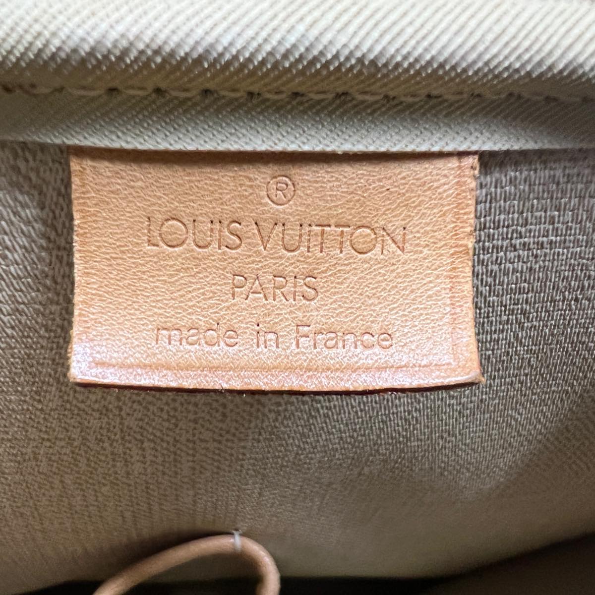 LOUIS VUITTON Monogram Deauville Hand Bag M47270 LV hs1409