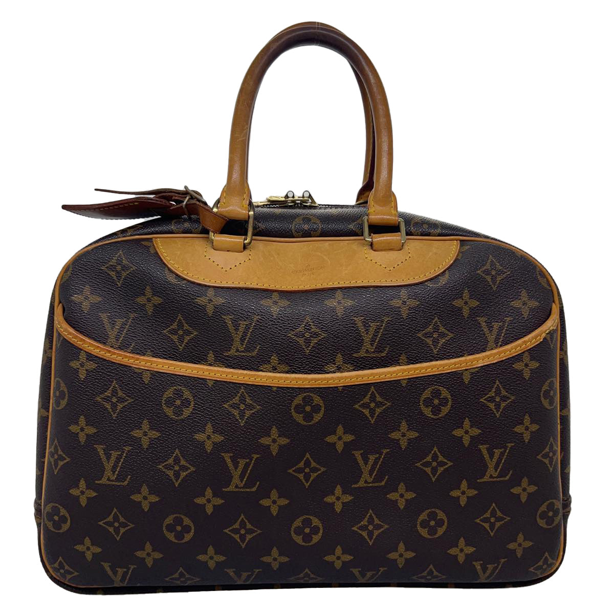 LOUIS VUITTON Monogram Deauville Hand Bag M47270 LV hs1409