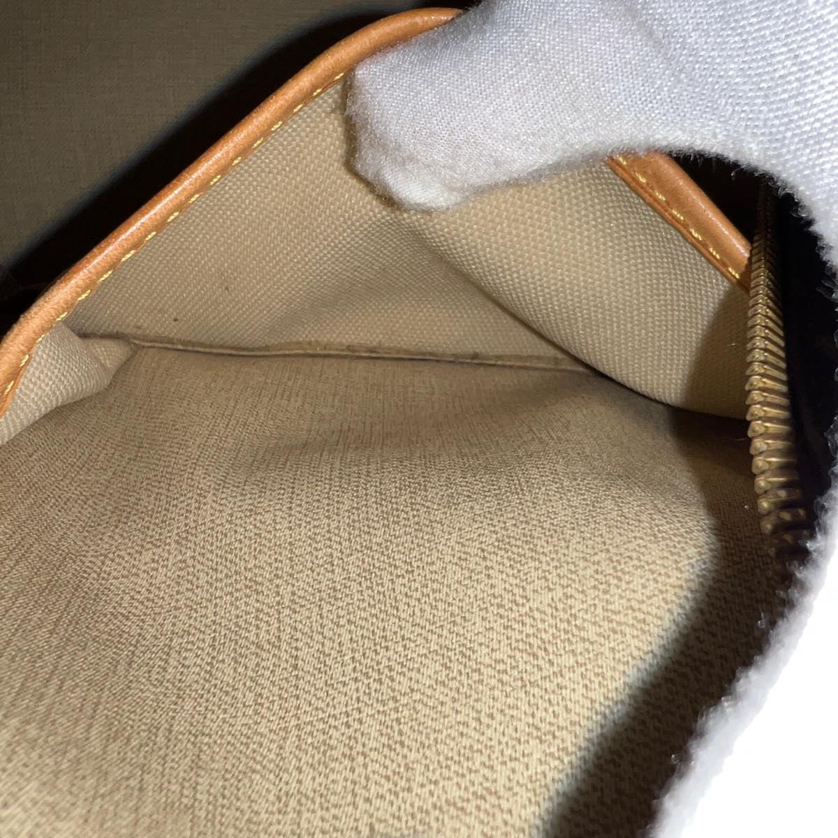 LOUIS VUITTON Monogram Deauville Hand Bag M47270 LV hs1409