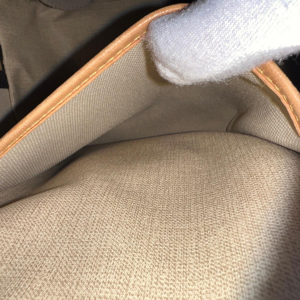 LOUIS VUITTON Monogram Deauville Hand Bag M47270 LV hs1409