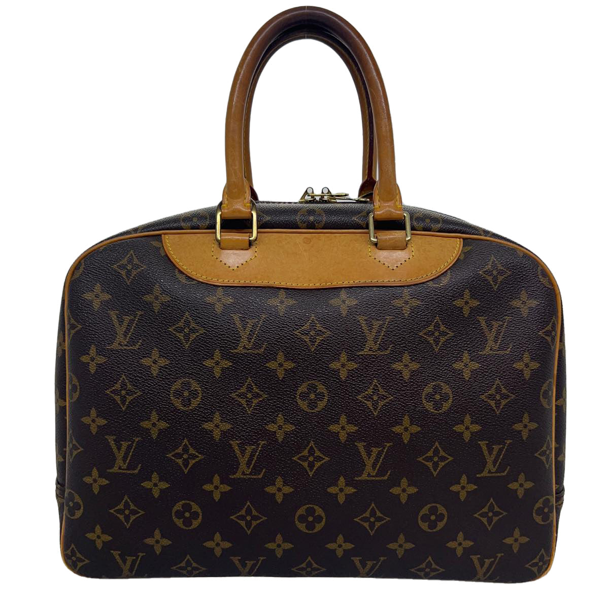 LOUIS VUITTON Monogram Deauville Hand Bag M47270 LV hs1409