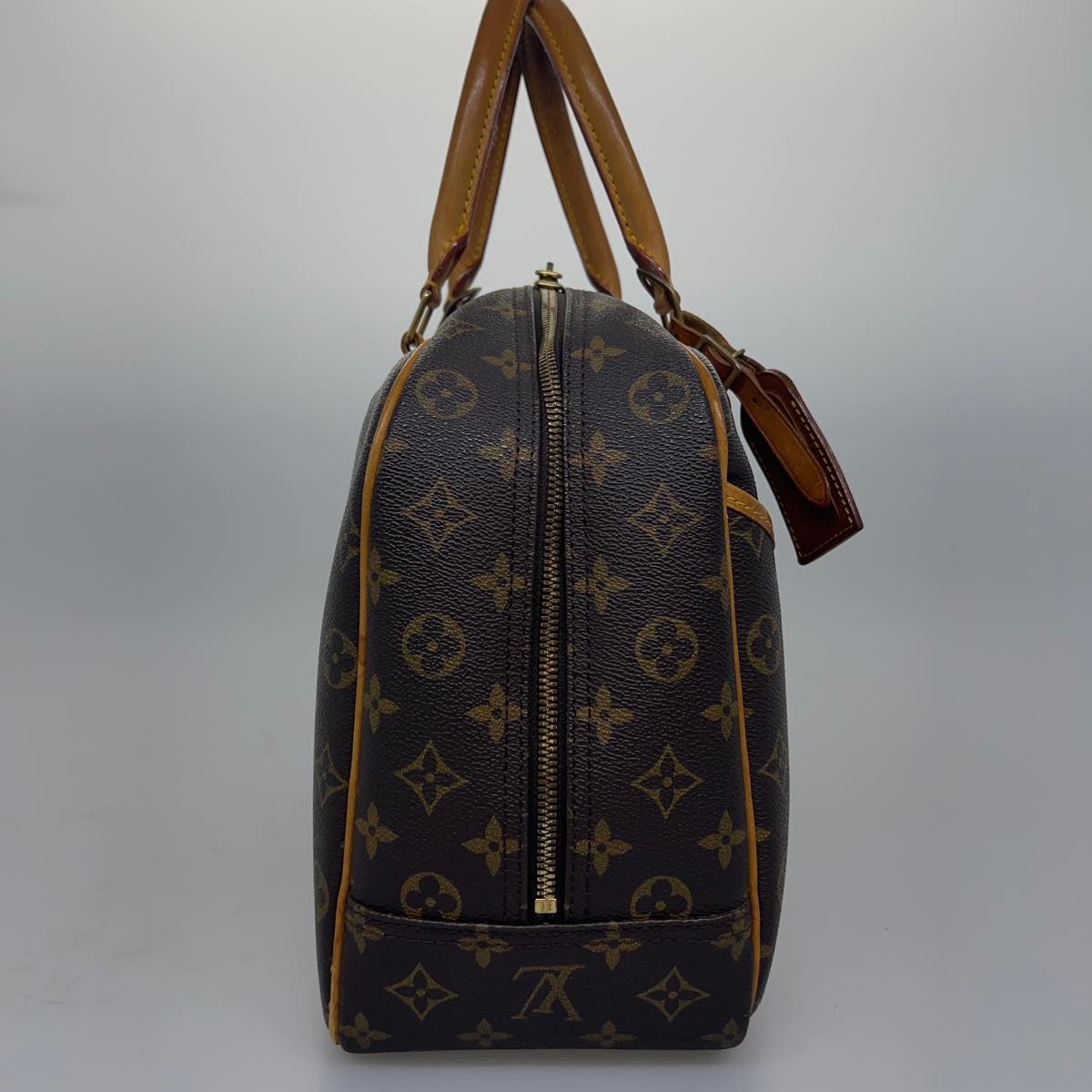 LOUIS VUITTON Monogram Deauville Hand Bag M47270 LV hs1409