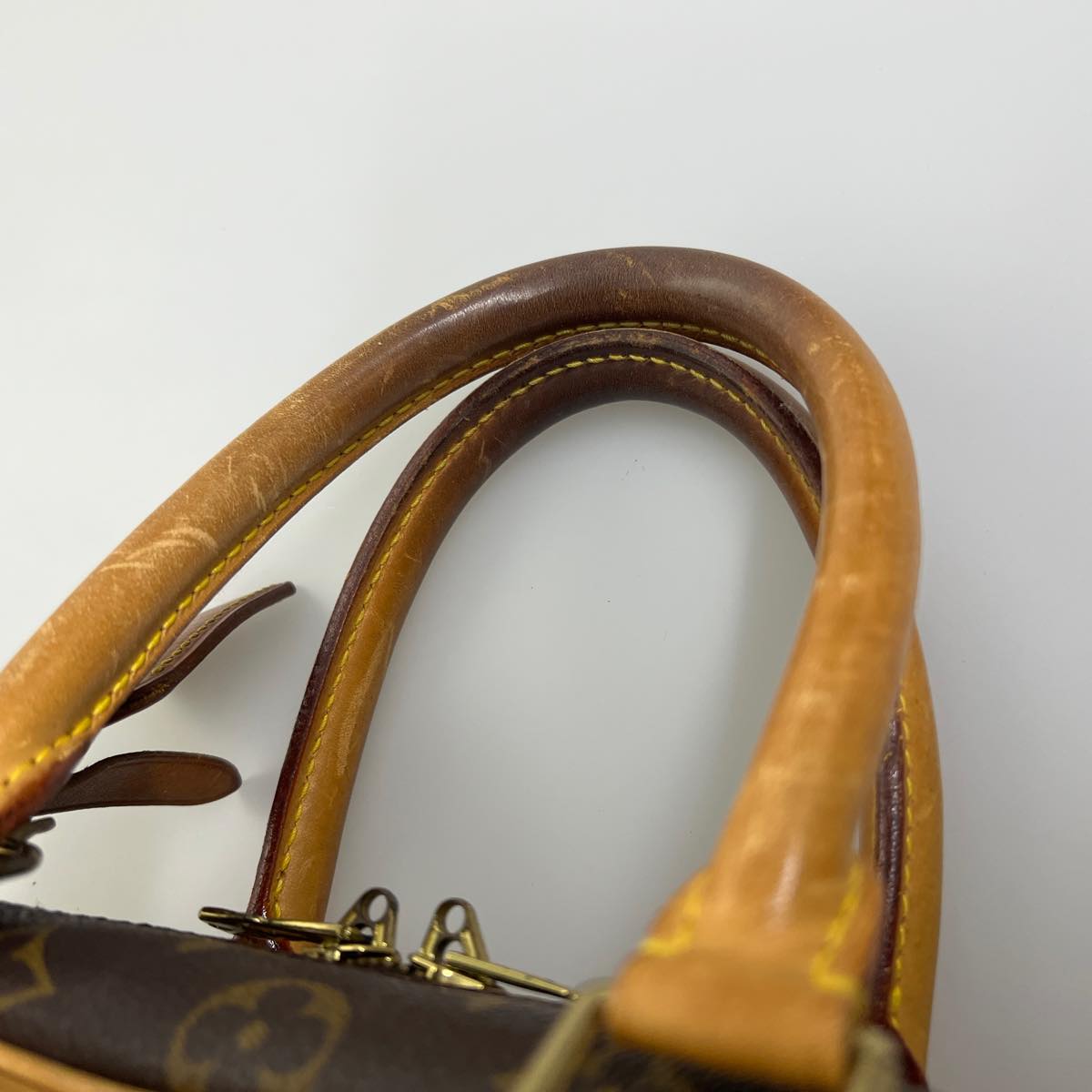 LOUIS VUITTON Monogram Deauville Hand Bag M47270 LV hs1409