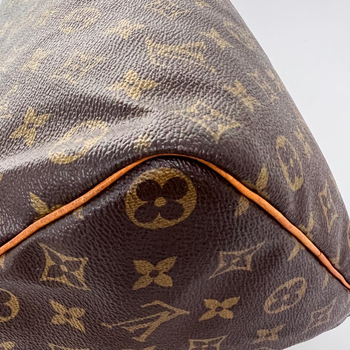 LOUIS VUITTON Monogram Speedy 35 Hand Bag M41524 LV hs1412
