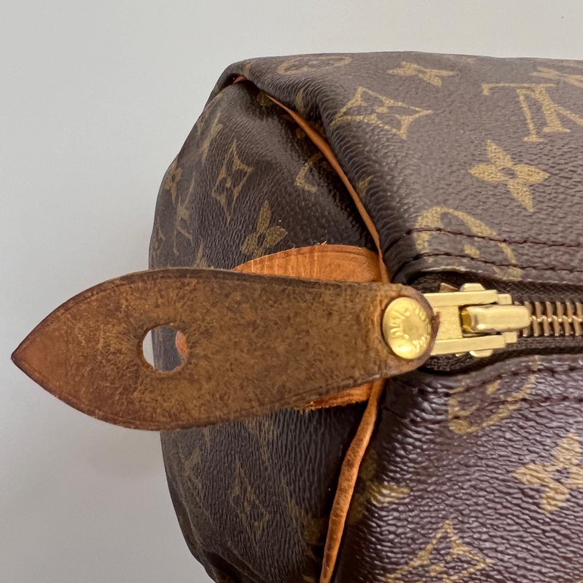 LOUIS VUITTON Monogram Speedy 35 Hand Bag M41524 LV hs1412
