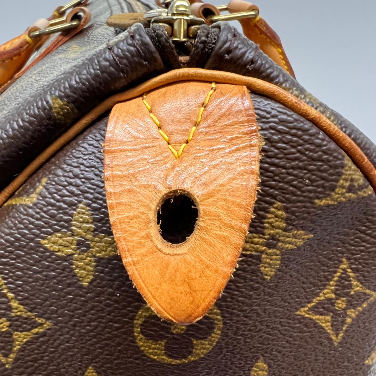 LOUIS VUITTON Monogram Speedy 35 Hand Bag M41524 LV hs1412