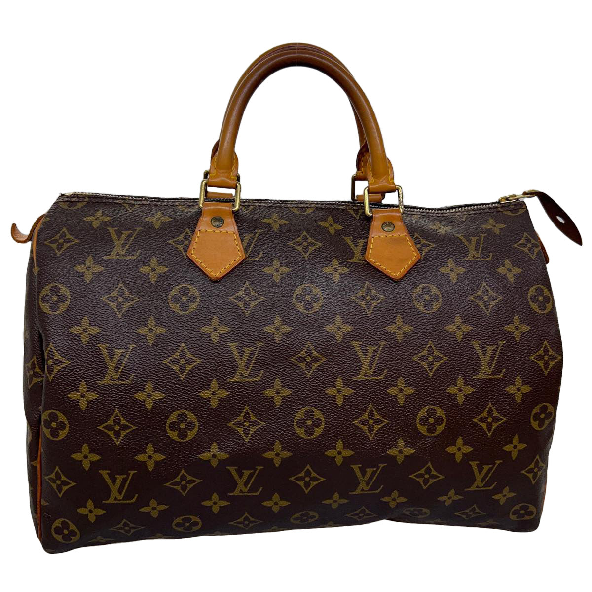 LOUIS VUITTON Monogram Speedy 35 Hand Bag M41524 LV hs1412
