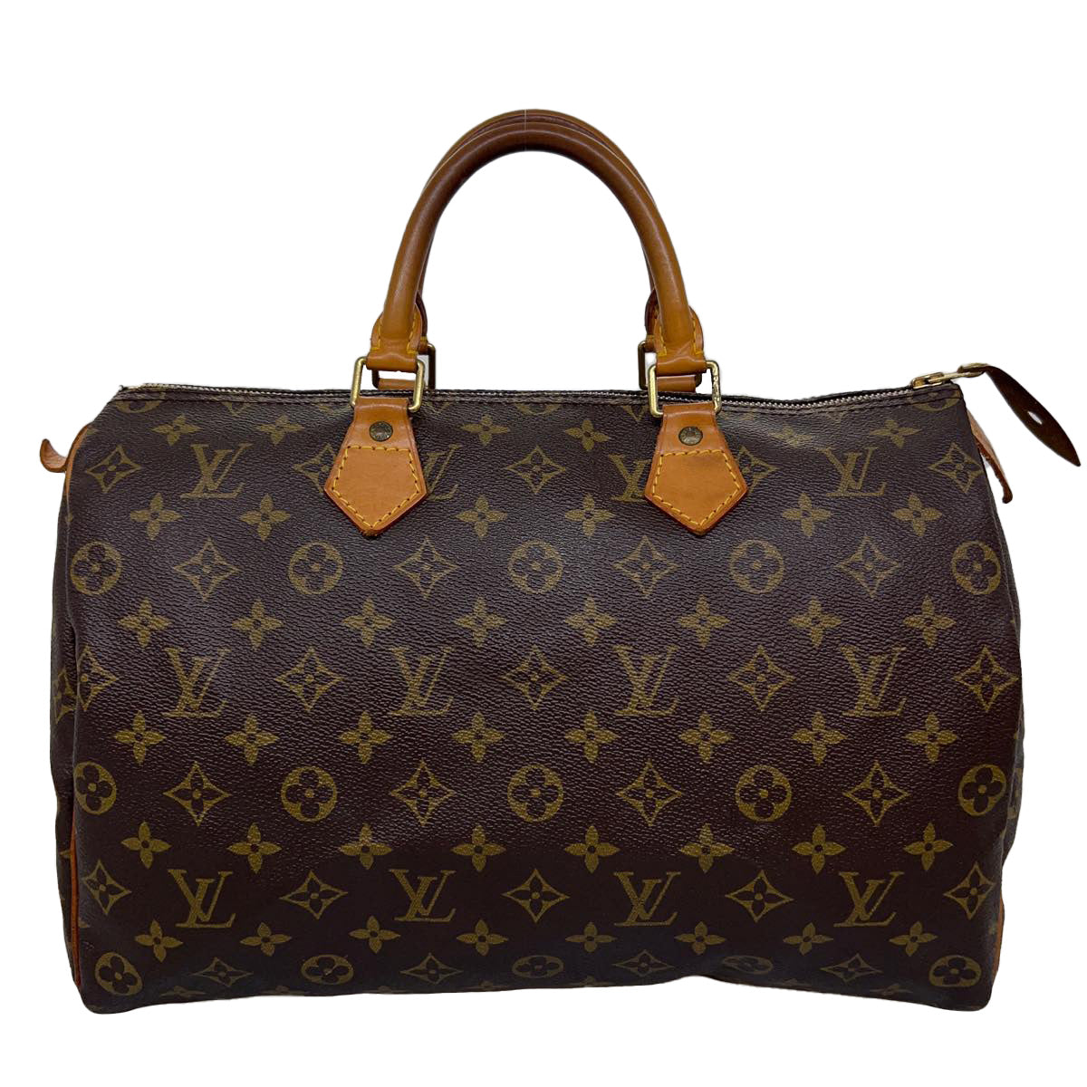 LOUIS VUITTON Monogram Speedy 35 Hand Bag M41524 LV hs1412