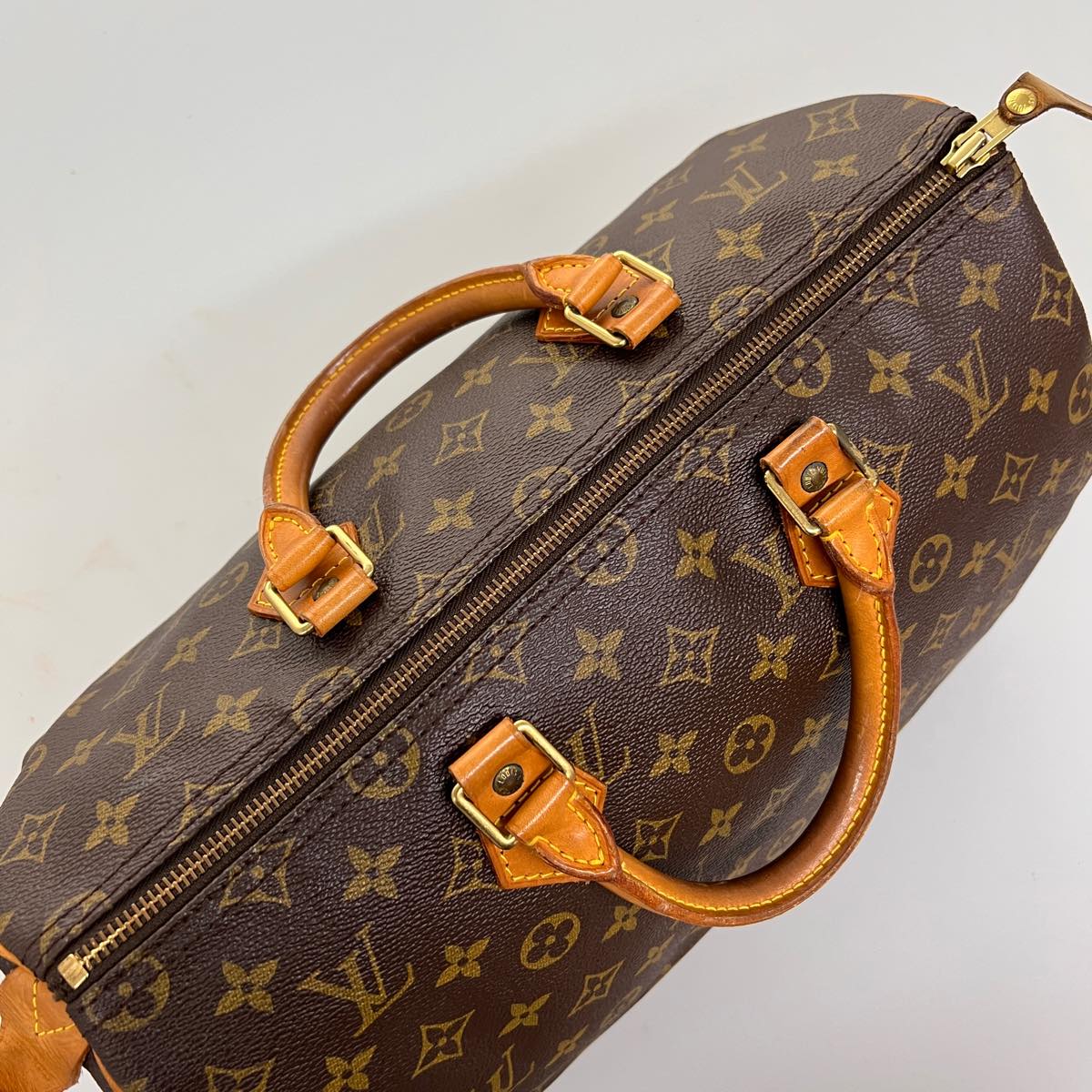 LOUIS VUITTON Monogram Speedy 35 Hand Bag M41524 LV hs1412