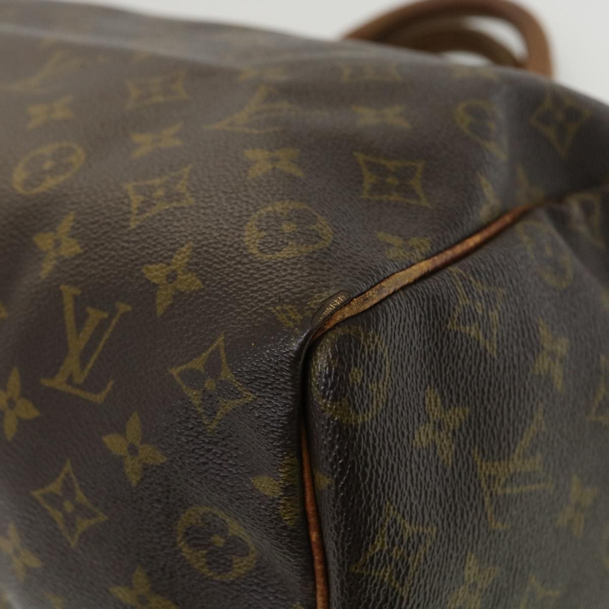 LOUIS VUITTON Monogram Speedy 35 Hand Bag M41524 LV hs1443