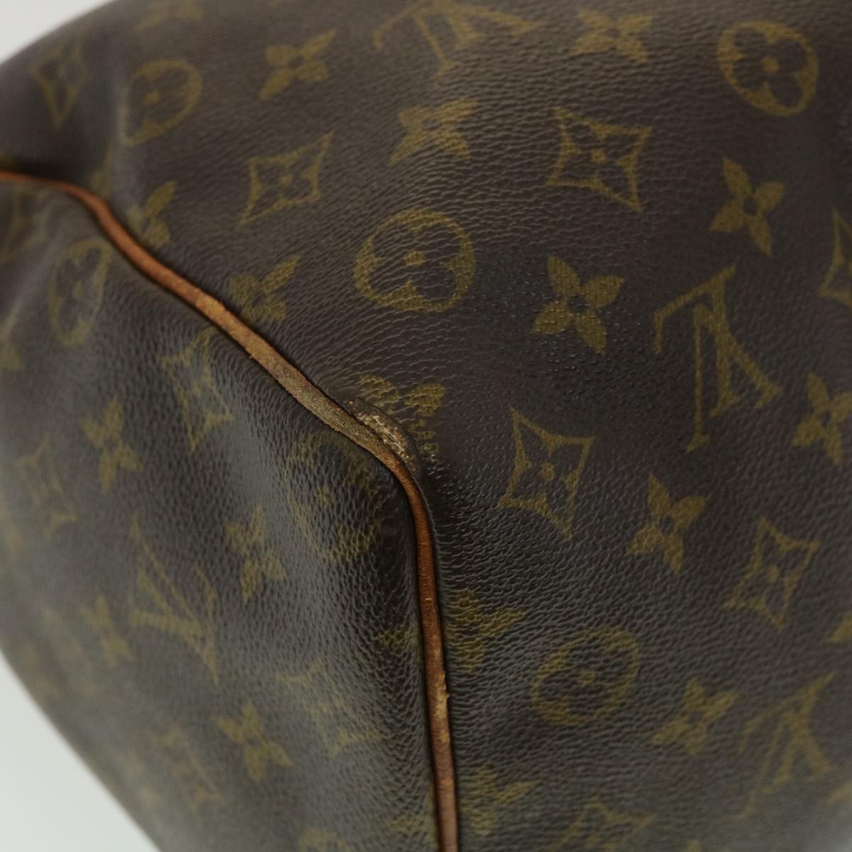 LOUIS VUITTON Monogram Speedy 35 Hand Bag M41524 LV hs1443