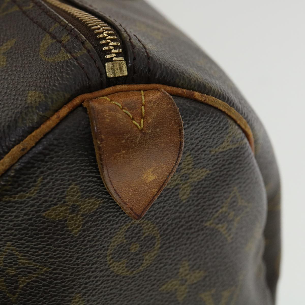 LOUIS VUITTON Monogram Speedy 35 Hand Bag M41524 LV hs1443