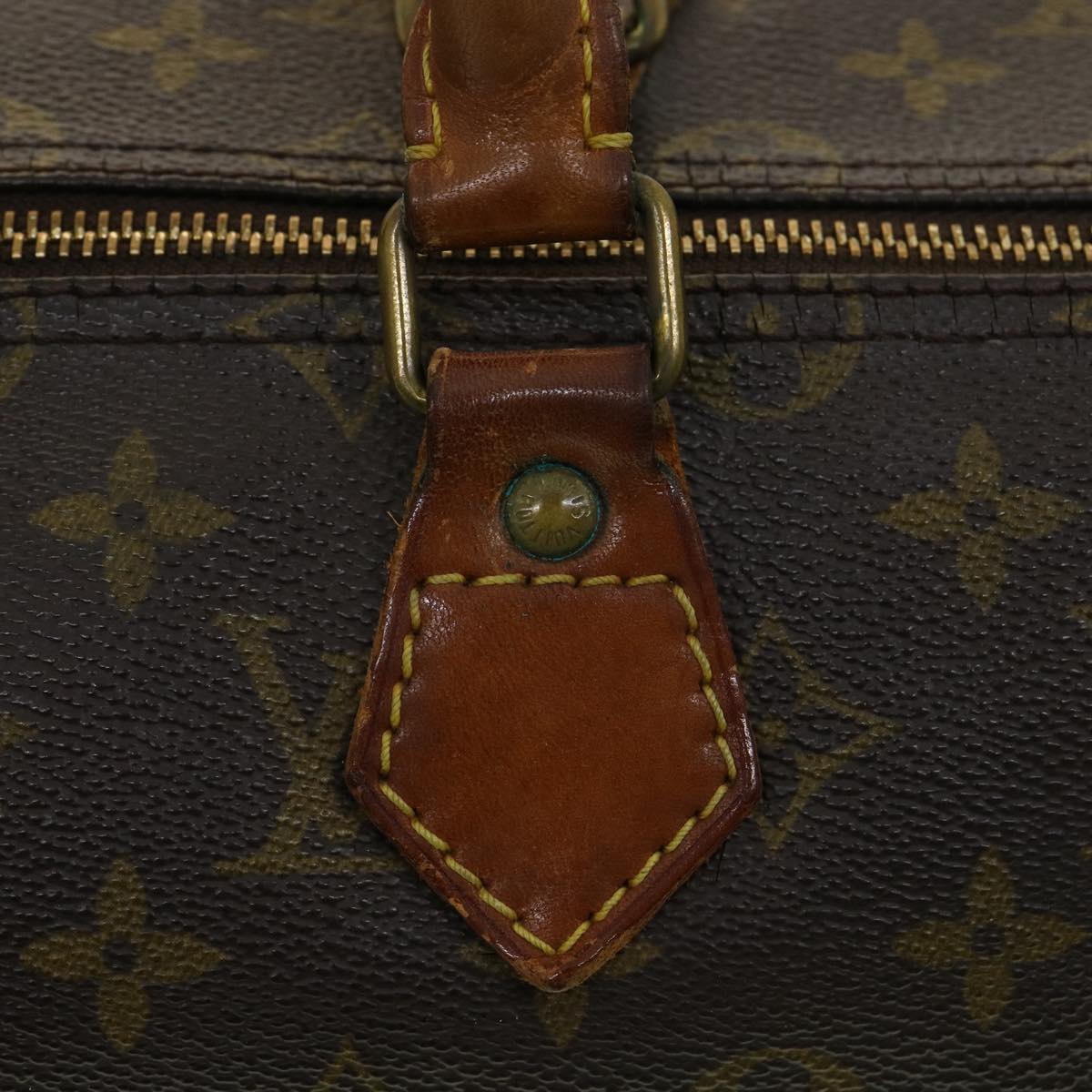 LOUIS VUITTON Monogram Speedy 35 Hand Bag M41524 LV hs1443
