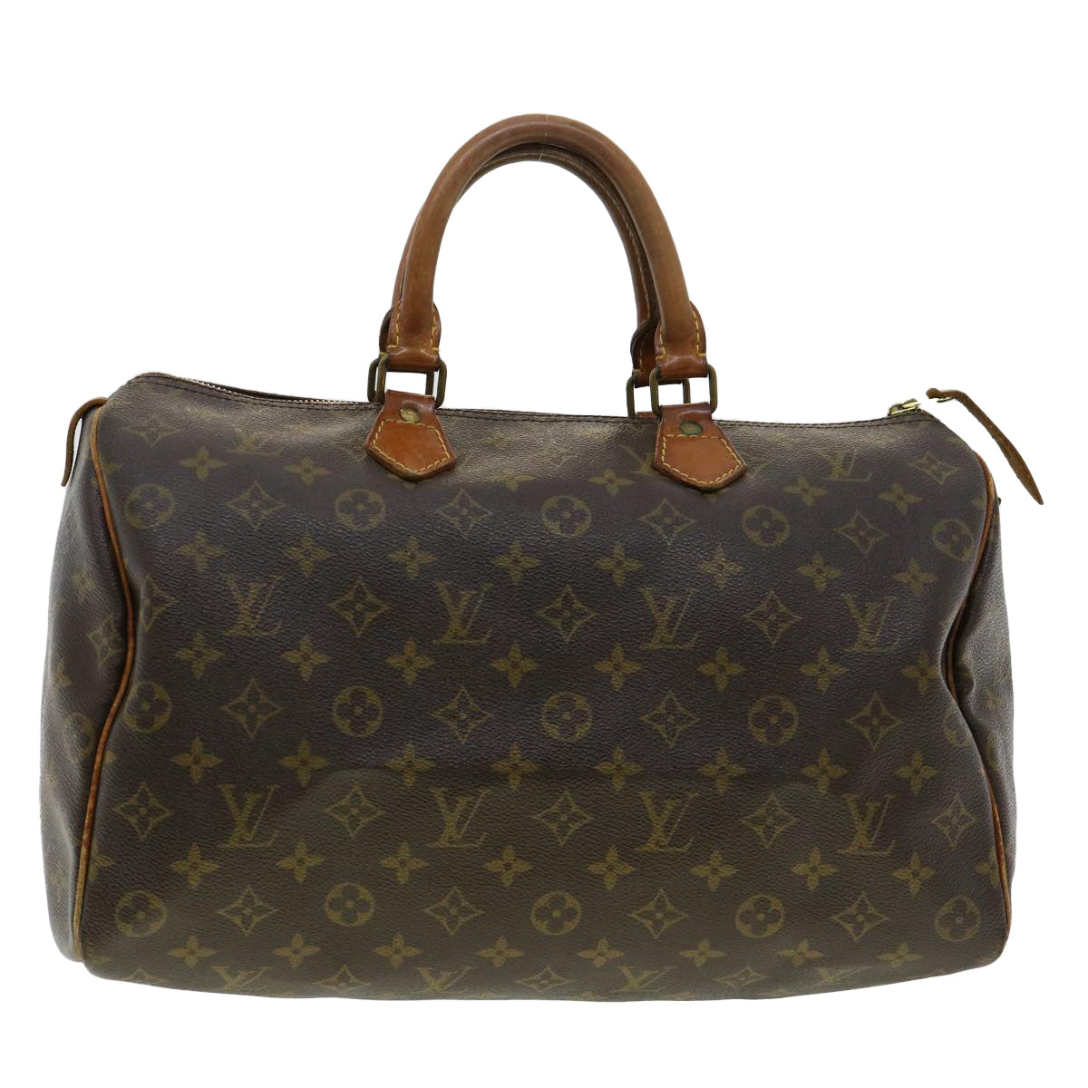 LOUIS VUITTON Monogram Speedy 35 Hand Bag M41524 LV hs1443