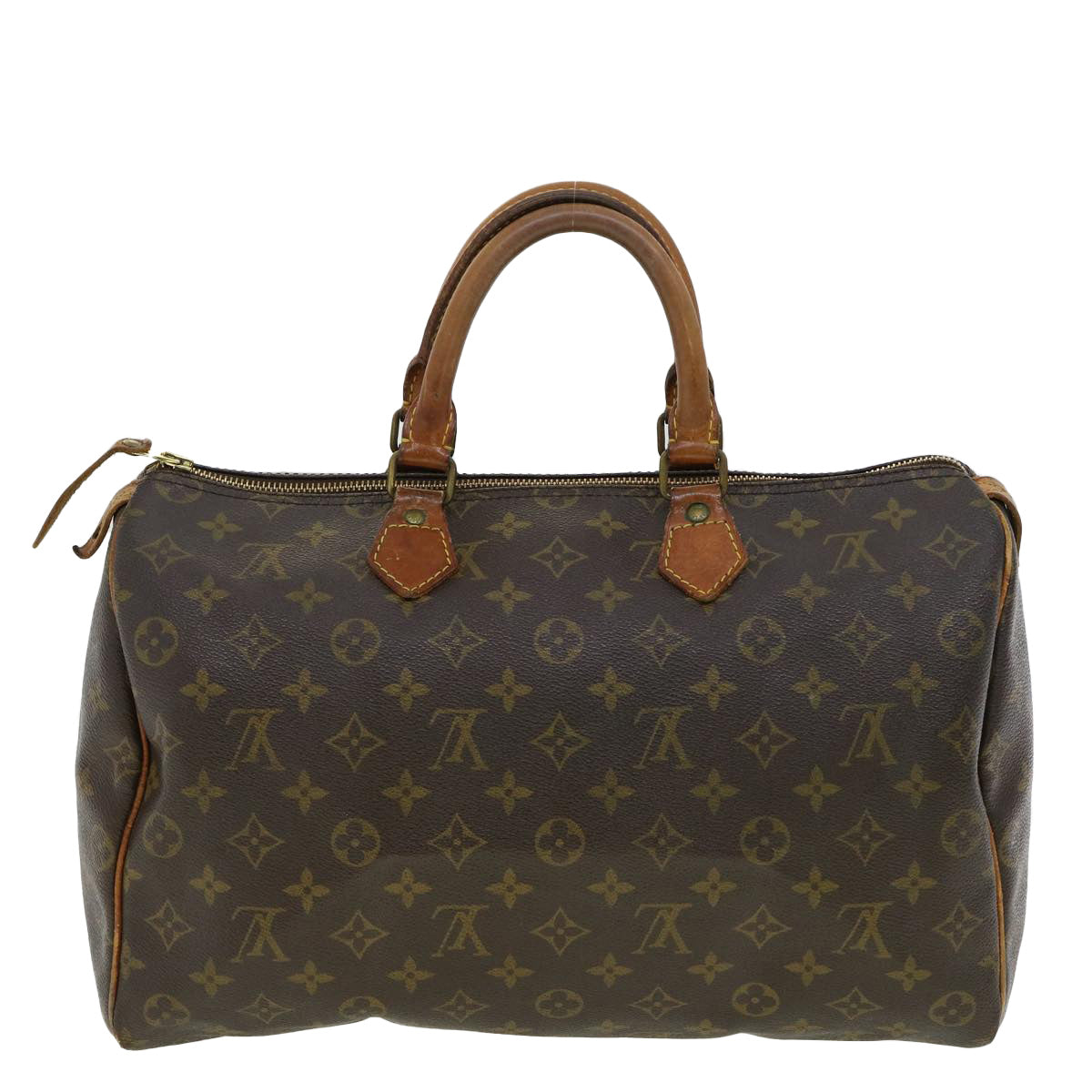 LOUIS VUITTON Monogram Speedy 35 Hand Bag M41524 LV hs1443