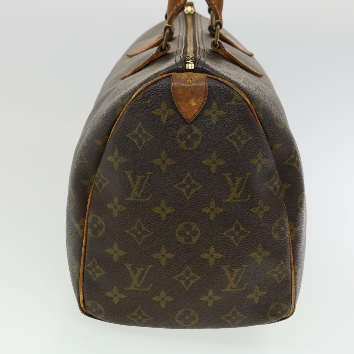 LOUIS VUITTON Monogram Speedy 35 Hand Bag M41524 LV hs1443