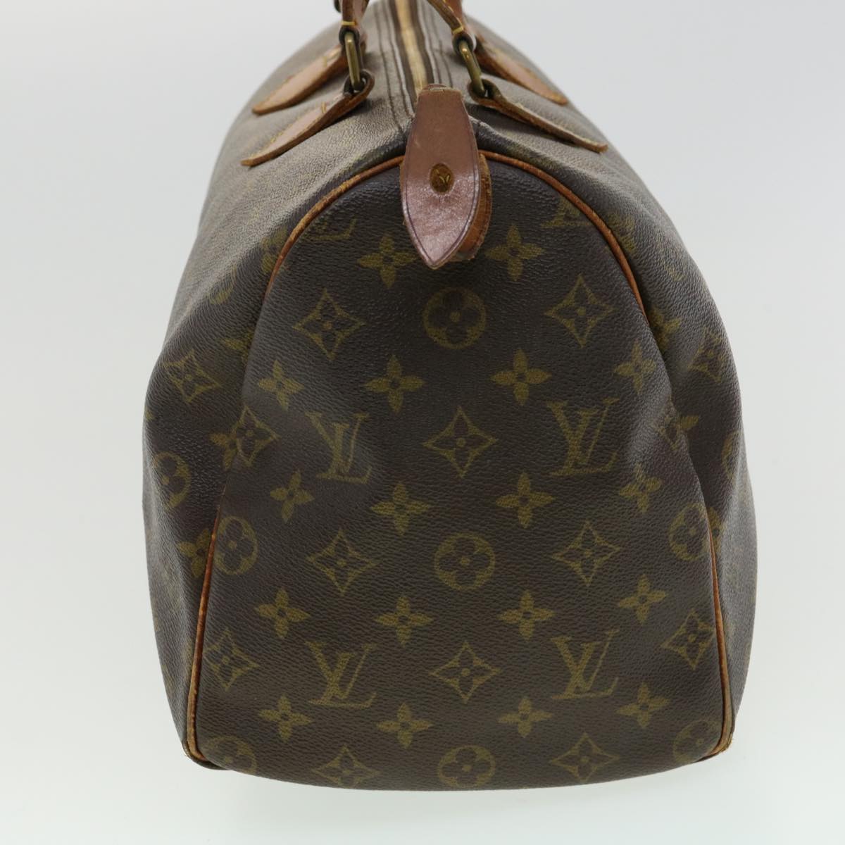 LOUIS VUITTON Monogram Speedy 35 Hand Bag M41524 LV hs1443