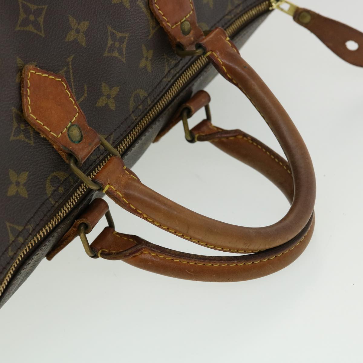 LOUIS VUITTON Monogram Speedy 35 Hand Bag M41524 LV hs1443