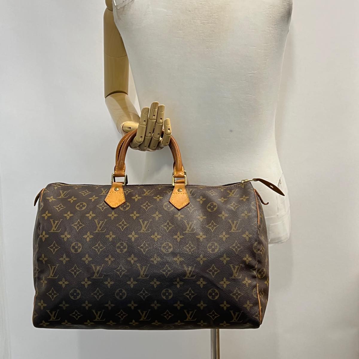 LOUIS VUITTON Monogram Speedy 40 Hand Bag M41522 LV hs1450
