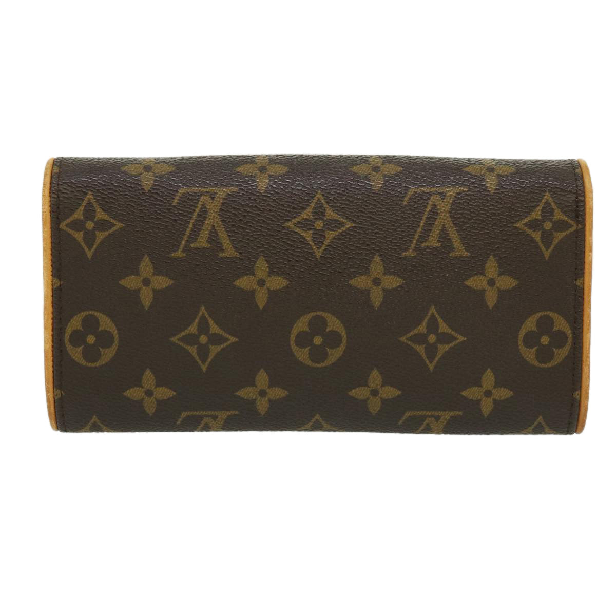 LOUIS VUITTON Monogram Pochette Twin PM Shoulder Bag M51854 LV hs1456