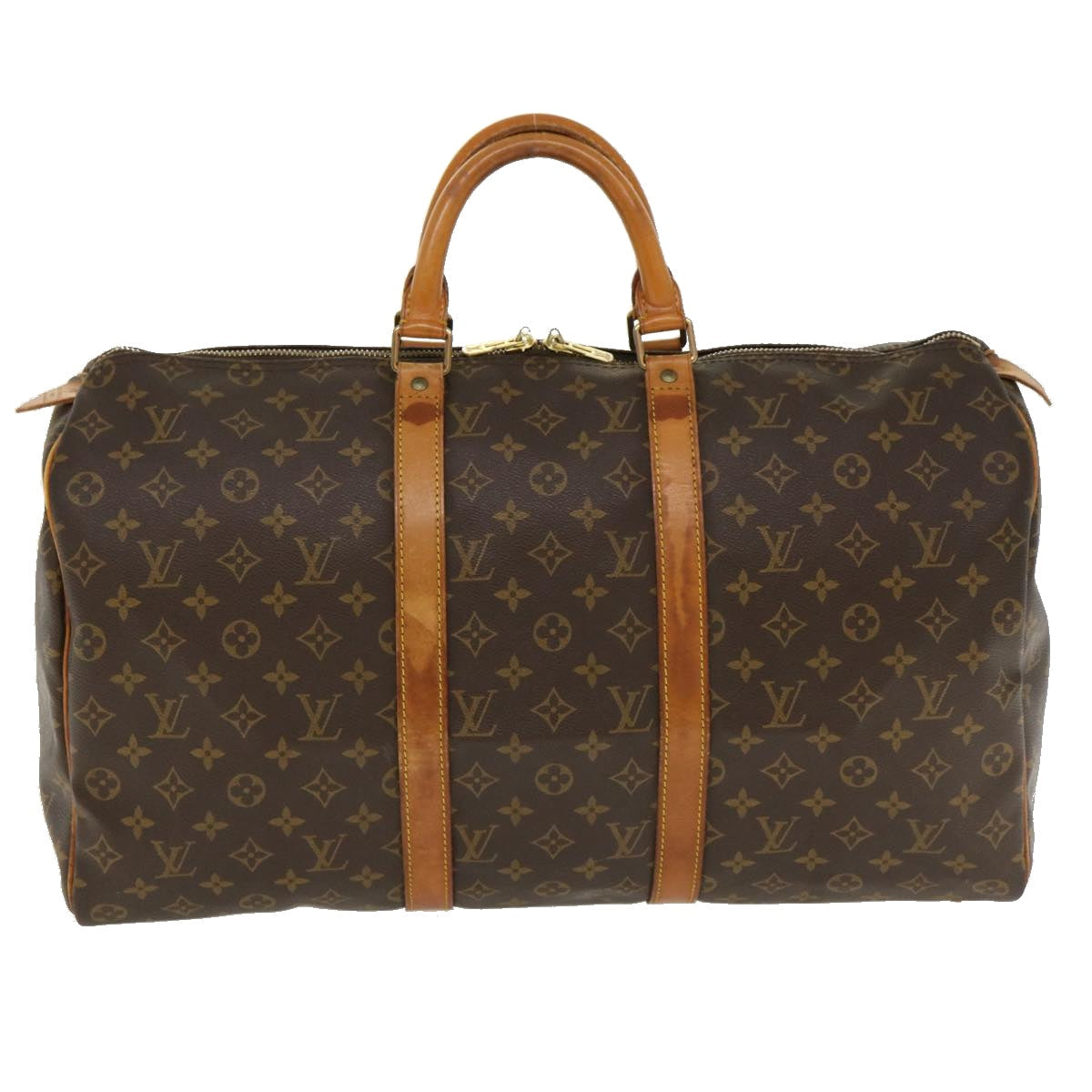 LOUIS VUITTON Monogram Keepall 50 Boston Bag M41426 LV hs1467