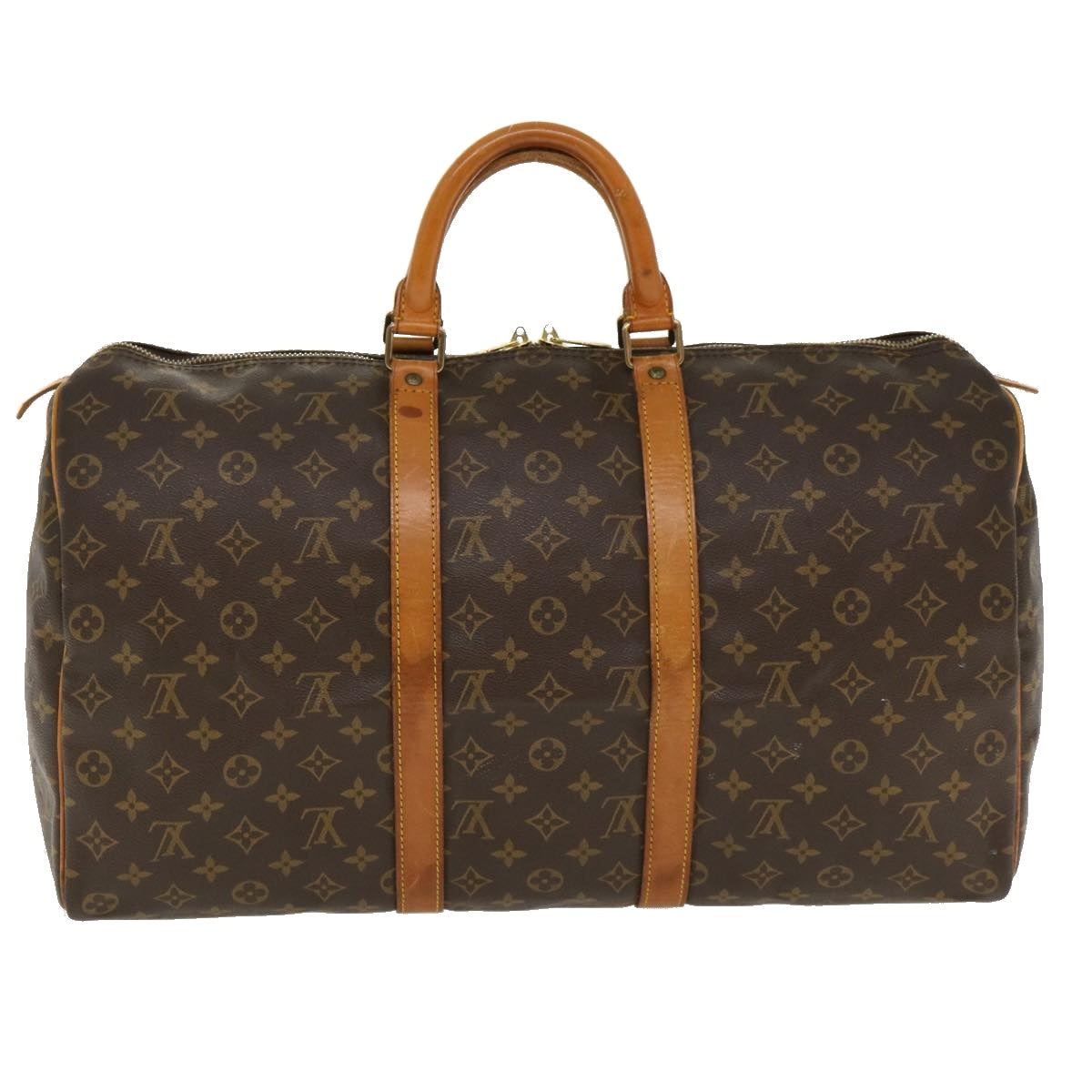 LOUIS VUITTON Monogram Keepall 50 Boston Bag M41426 LV hs1467